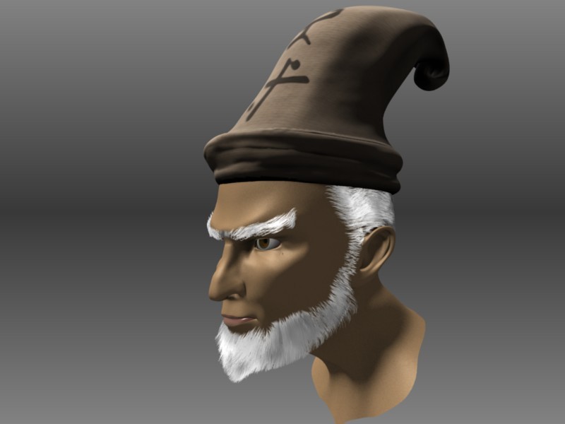 old religious man head preview image 1